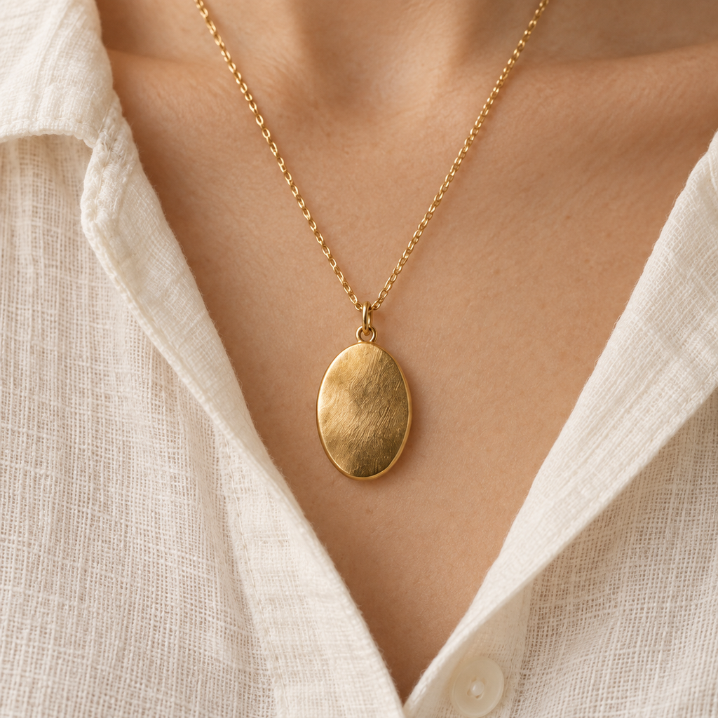 Solstice Oval Pendant lifestyle