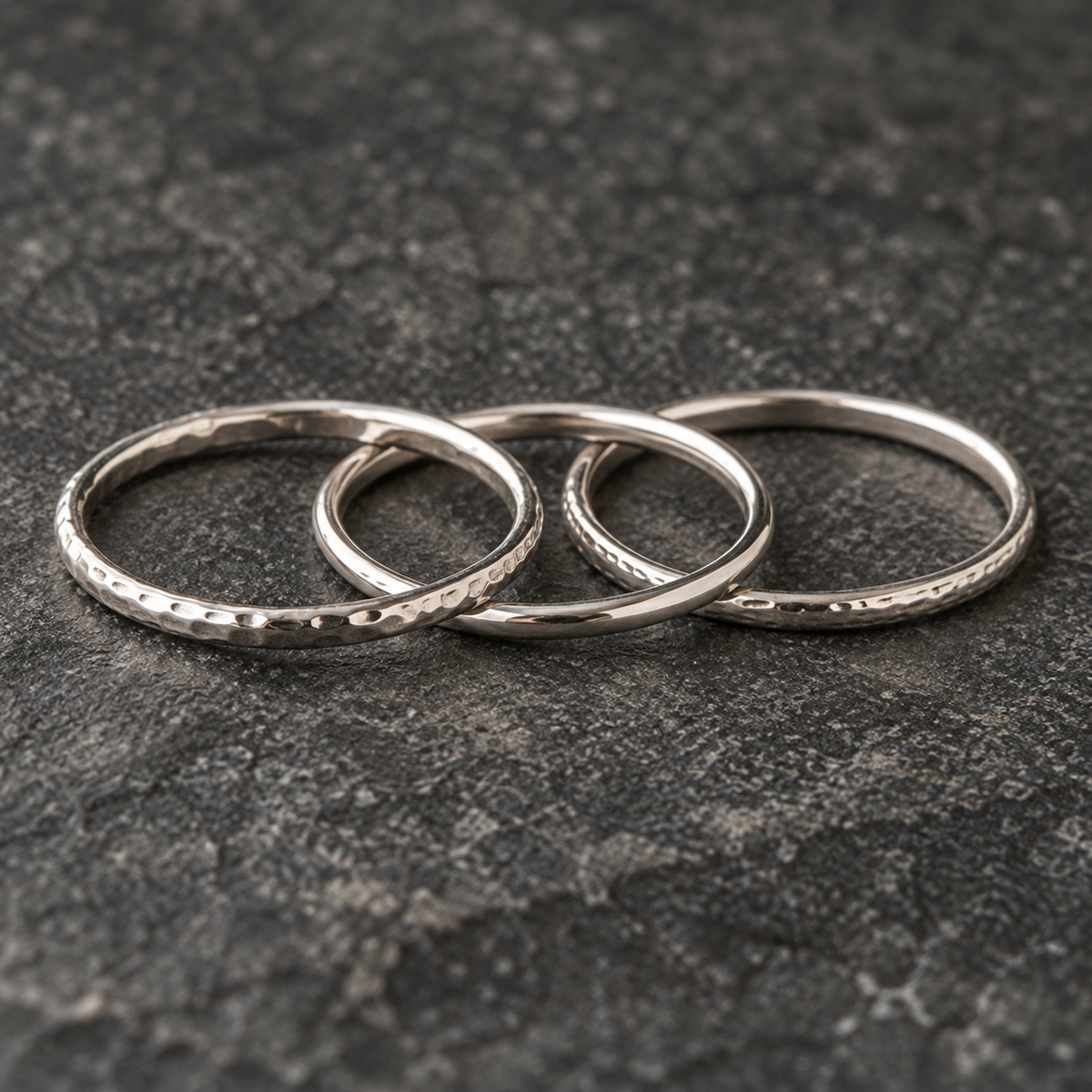 Tideglass Stacking Rings detail